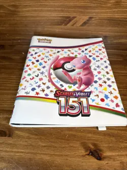 Pokemon TCG Scarlet & Violet 151 Mew Binder - Binder Only Used NO CARDS - Image 1