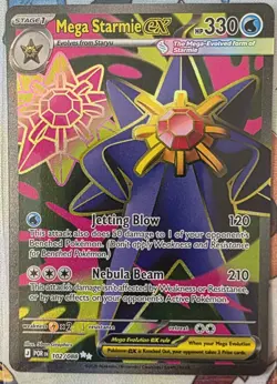 Pokemon TCG EX Holo 4-Card Lot: Mega Starmie EX, Morpeko EX, Zygarde EX - Image 5