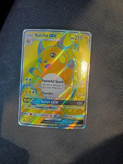 Raichu GX Holo SM Promos SM90 P LP Pokemon - Image 1