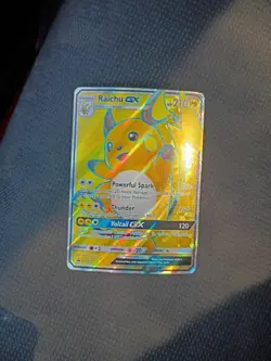 Raichu GX Holo SM Promos SM90 P LP Pokemon - Image 2