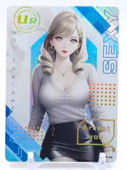 Goddess Story - Urban Beauty - Anime Waifu UR Trading Card - Image 1