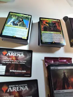 COMPLETE Magic Lord of the Rings Starter Kit Deck Opened plus bonus cards - Image 2