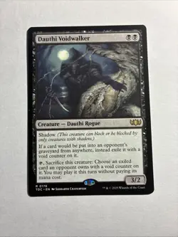 Dauthi Voidwalker - Commander: Tarkir: Dragonstorm MTG Plus Bonus Rare!!! - Image 1