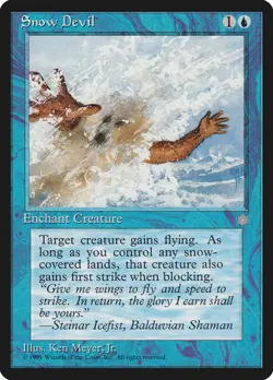 Snow Devil | #100 | ICE | MTG | Regular | MP - Image 1