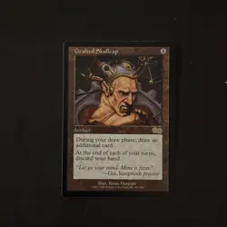 Magic The Gathering Grafted Skullcap Urza's Saga 296 LP - Image 1