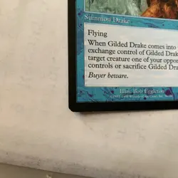 Gilded Drake - Magic The Gathering MTG - Urza's Saga! - Image 2