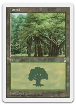 Forest (180) #180 (NM) Portal Three Kingdoms PTK Magic MTG - Image 1