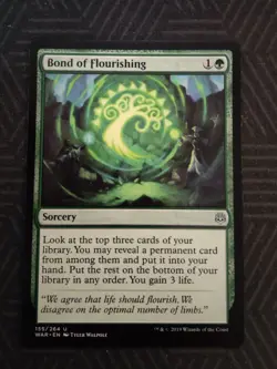 mtg bond of flourishing war of the spark - Image 1