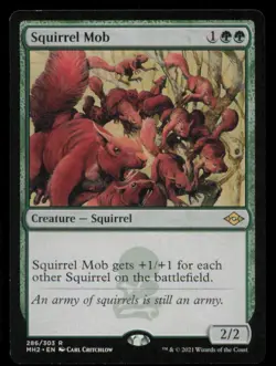 Squirrel Mob 286 Modern Horizons 2 Magic: The Gathering - Image 1