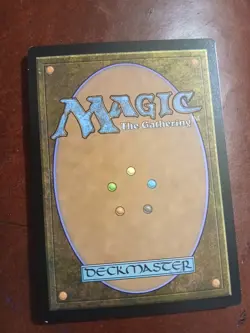 Mtg Black Discard Misprint Factory Error Card - Image 2