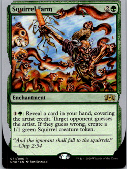 MTG Unsanctioned (2020) Squirrel Farm (UND) - Image 1