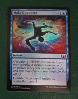 MTG - 1X - FOIL - ENG - NM - Make Disappear - Image 1