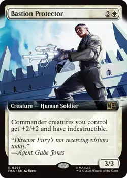 Bastion Protector (Extended Art) [MSC - 296] NM - Image 1