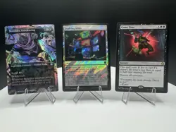 TMNT Foil Lot – Shredder Borderless, Evolving Wilds Surge Foil & Game Over NM - Image 1