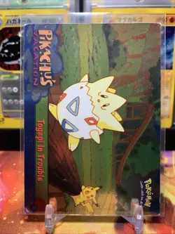 Topps Pokemon The Movie Togepi In Trouble #45 Holo Foil Blue Label HP - Image 1