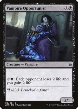 1x Vampire Opportunist NM Eng MTG - War of the Spark - Image 1