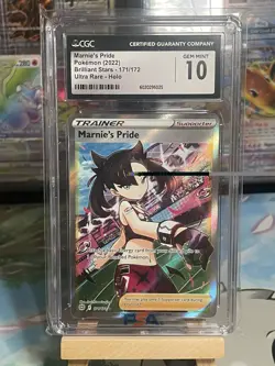 2022 Pokemon - Marnie's Pride - Brilliant Stars - 171/172 - CGC Gem Mint 10 - Image 1