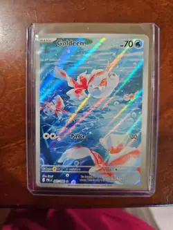 Pokemon TCG Goldeen 087/084 Illustration Rare IR Pitch Black M/NM - Image 1