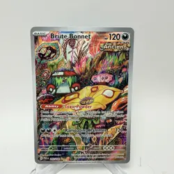 Pokemon TCG Brute Bonnet 207/182 IR Illustration Rare Full Art SV04 Mint - Image 1