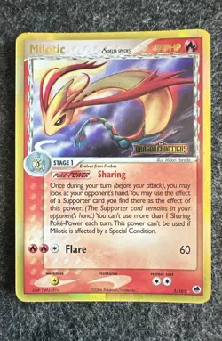 Milotic (Delta Species) 5/101 Dragon Frontiers Reverse Holo Pokemon TCG - Image 1