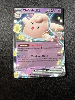Pokemon Clefable EX Obsidian Flames #82/197 NM Condition - Image 1