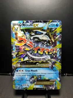 Pokemon TCG M Glalie EX 35/162 Mega XY Breakthrough 2015 Holo NM - Image 1
