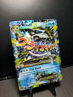 Pokemon TCG M Glalie EX 35/162 Mega XY Breakthrough 2015 Holo NM - Image 2
