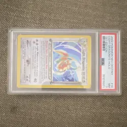 2002 Pokemon Neo Destiny 1st Edition Light Dragonite Holo 14/105 PSA 7 - Image 2