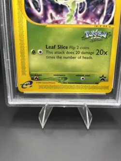 Celebi - 50/53 Wizards Black Star Promos - Pokemon TCG - 2002 - PSA 7 - Image 3