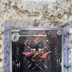Doublade 098/088 Pokemon POR Holo EN Stage 1 100HP Metal Rare - Image 2