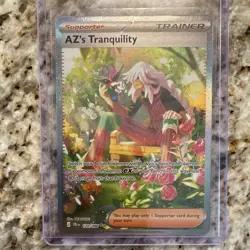 Pokemon Company AZ's Tranquility 120/086 Chaos Rising SIR Holo JP Full Art CRI - Image 1