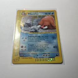 Pokemon Piloswine Skyridge Holo Rare 90 HP English Stage 1 H22/H32 NEAR MINT - Image 3
