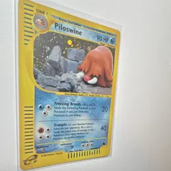 Pokemon Piloswine Skyridge Holo Rare 90 HP English Stage 1 H22/H32 NEAR MINT - Image 4