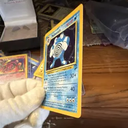 Pokemon TCG Poliwrath #15/130 Base Set 2 Holo Rare English 2000 90 HP WOTC - Image 3