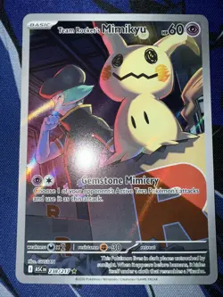 Pokemon Ascended Heroes Team Rocket’s Mimikyu 238/217 Illustration Rare - Image 1