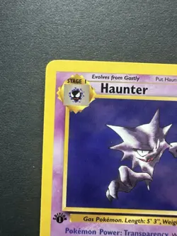 Haunter 21/62 Fossil 1st Edition Rare Regular 50 HP English 1999 LP - Image 2