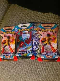 15X Pokemon TCG Scarlet & Violet/Paradox Rift/Paldea Evolved booster packs - Image 2