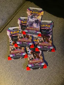 15X Pokemon TCG Scarlet & Violet/Paradox Rift/Paldea Evolved booster packs - Image 3