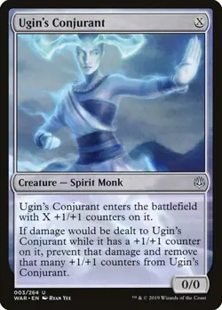 1x Ugin's Conjurant NM Eng MTG - War of the Spark - Image 1
