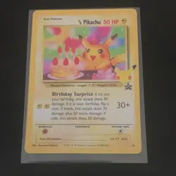 Pokemon TCG ______'s Pikachu 24/53 WotC Promo Holo (English) 50 HP - Image 1