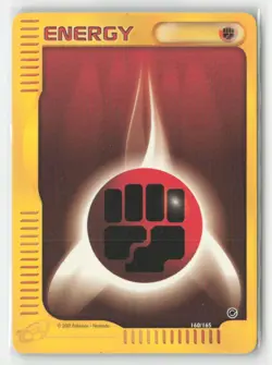 Fighting Energy 160/165 Expedition Base Set Pokemon Near Mint - Image 1