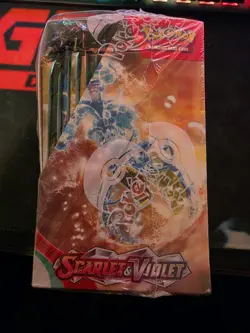 Nintendo Pokemon TCG Scarlet & Violet Booster Box - 36 Packs SLIGHT RIP 820650863240 - Image 2