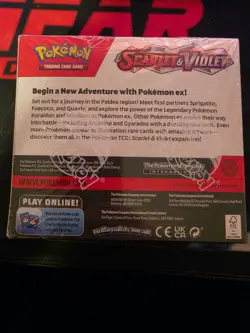 Nintendo Pokemon TCG Scarlet & Violet Booster Box - 36 Packs SLIGHT RIP 820650863240 - Image 4