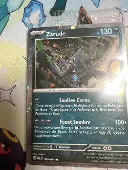(FRENCH) Zarude Pitch black promo EB Games NEW SEALED - Image 3