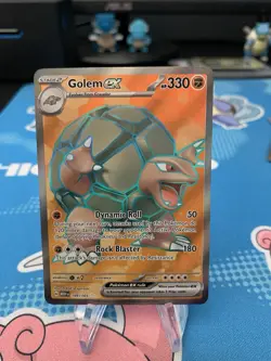 Golem EX (Full Art) 151 Set 189/165 Pokemon TCG - Image 1
