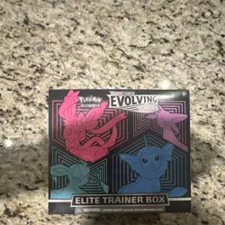 Pokemon TCG Sword & Shield Evolving Skies Elite Trainer Box-sealed w/ small tear - Image 1