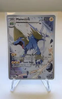 Manectric 089/084 ME Pitch Black Holo Full Art Illustration Rare Pokemon NM-MT - Image 1