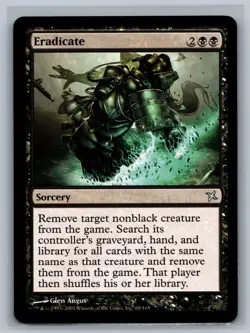 Magic MTG Betrayers of Kamigawa Eradicate #65/165 TCG CCG - Image 1
