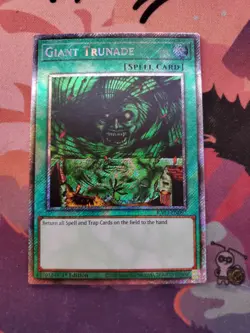 Yu-Gi-Oh! - Giant Trunade - (RA03-EN097) 1st Edition, Platinum Secret Rare, NM - Image 1