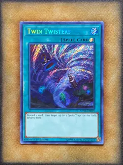 Yugioh Twin Twisters SHVA-EN059 Secret Rare 1st Ed NM - Image 1
